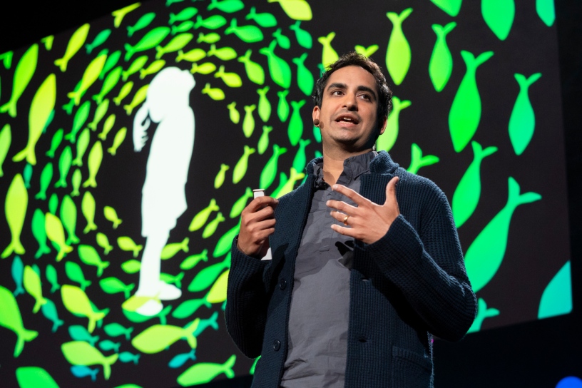 Prosanta Chackrabarty speaks during Fellows Session at TED2018 - The Age of Amazement, April 10 - 14, 2018, Vancouver, BC, Canada. Photo: Ryan Lash / TED